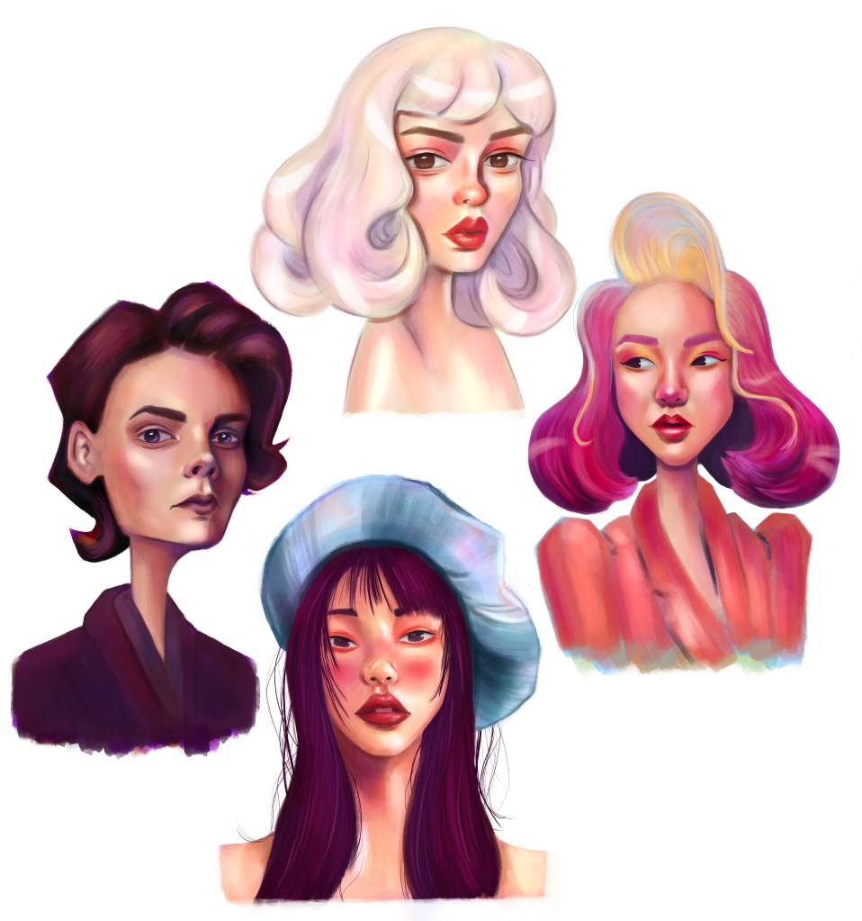 procreate portraits